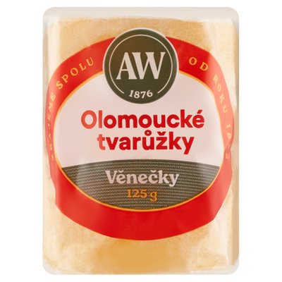 Obrázek A.W. Olomoucké tvarůžky věnečky 125g