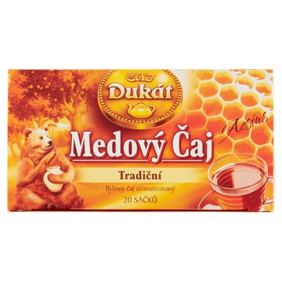 Obrázek Čaj Dukát Medový čaj 20 x 2g (40g)