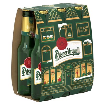 Obrázek Pilsner Urquell Pivo ležák světlý 6 x 0,33l (1,98l)