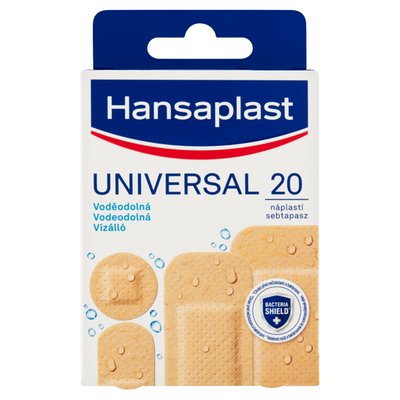 Obrázek Hansaplast Universal Voděodolná náplast 20 ks