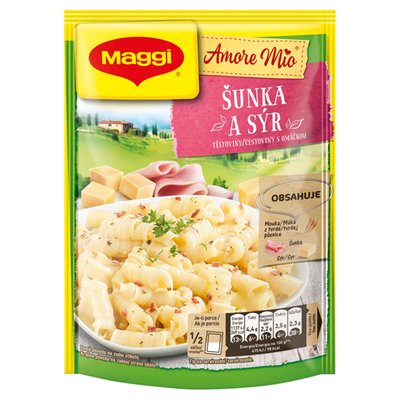 Obrázek MAGGI Amore Mio Šunka a sýr těstoviny s omáčkou sáček 140g