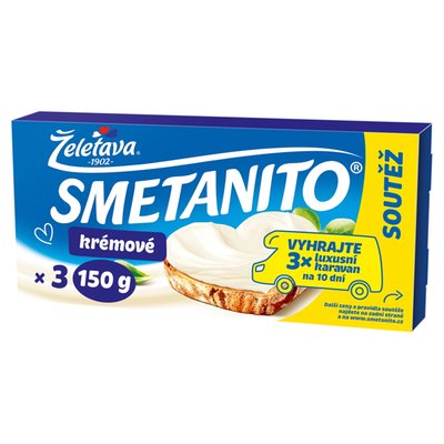 Obrázek Smetanito Krémové 3 ks 150g