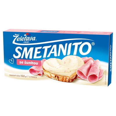 Obrázek Smetanito Se šunkou 3 ks 150g