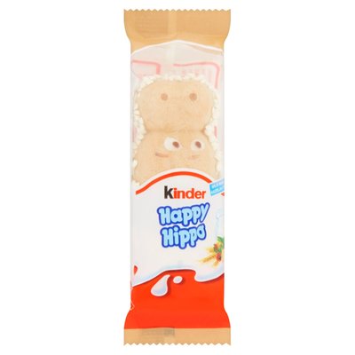 Obrázek Kinder Happy Hippo Oplatka s mléčnou a lískooříškovou náplní 20,7g