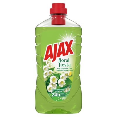 Obrázek Ajax Floral Fiesta Flower of Spring univerzální čisticí prostředek zelený 1l