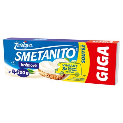 Obrázek Smetanito Krémové 4 ks 200g