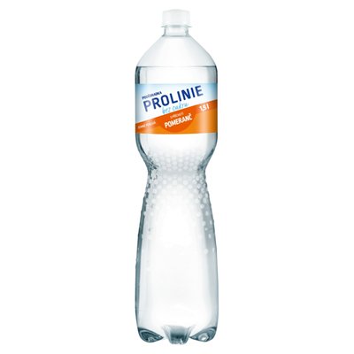 Obrázek Poděbradka Prolinie Jemně perlivá pomeranč 1,5l