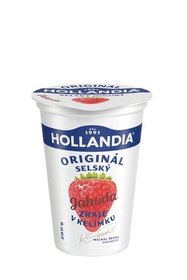 Obrázek Jogurt selský, jahoda 200 g