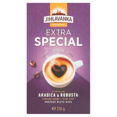 Obrázek Jihlavanka Extra special pražená mletá káva 250g