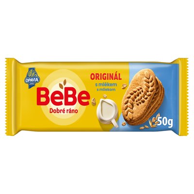 Obrázek Opavia sušenky BeBe Dobré Ráno s mlékem 50g