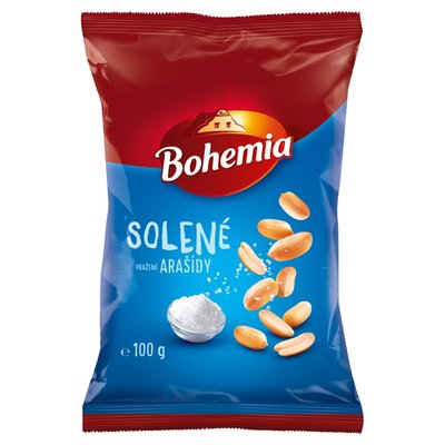 Obrázek Bohemia Solené pražené arašídy 100g