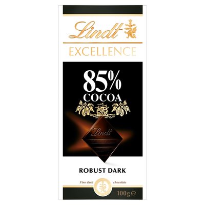 Obrázek Lindt Excellence Extra hořká čokoláda 85% 100g