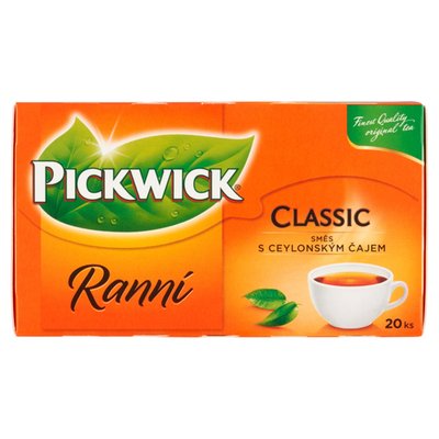 Obrázek Pickwick Ranní černý čaj 20 x 1,75g (35g)