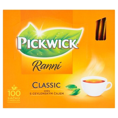 Obrázek PICKWICK Ranní čaj 100 ks 175g