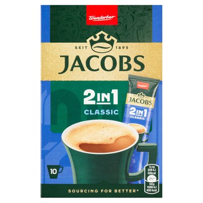 Obrázek Jacobs Classic 2in1 10 x 12,4g (124g)