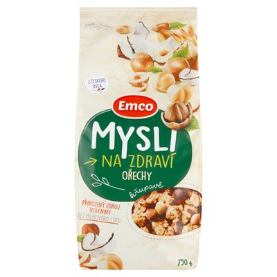 Obrázek Emco Mysli na Zdraví Křupavé ořechy 750g