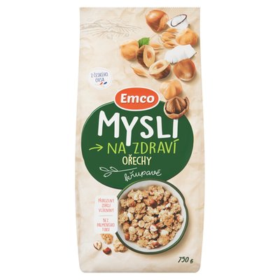 Obrázek Emco Mysli na Zdraví Křupavé ořechy 750g