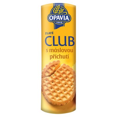 Obrázek Opavia sušenky Zlaté Club s máslovou příchutí 140g