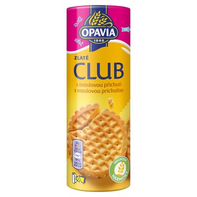 Obrázek Opavia sušenky Zlaté Club s máslovou příchutí 140g