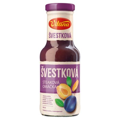 Obrázek Vitana Švestková steaková omáčka 250ml