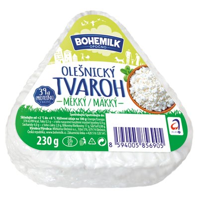 Obrázek Moravia Olešnický tvaroh měkký 230g