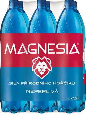 Obrázek Magnesia Neperlivá přírodní minerální voda 1,5l