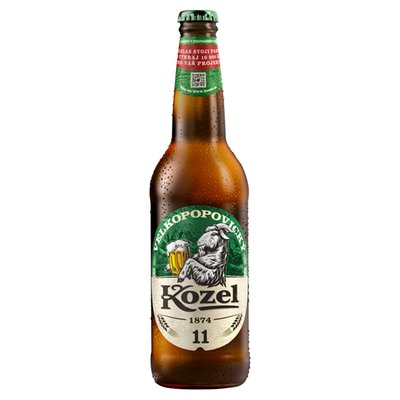 Obrázek Velkopopovický Kozel 11 pivo ležák světlý 500ml