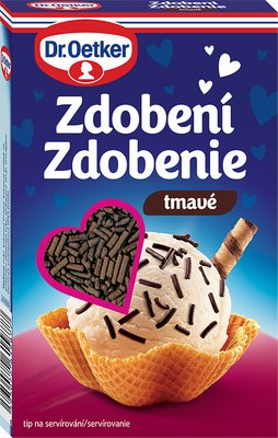 Obrázek Dr. Oetker Zdobení tmavé 80g