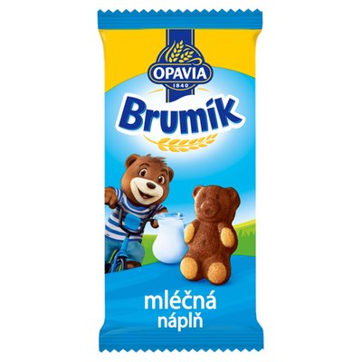 Obrázek Opavia Brumík Mléčná náplň jemné pečivo 30g