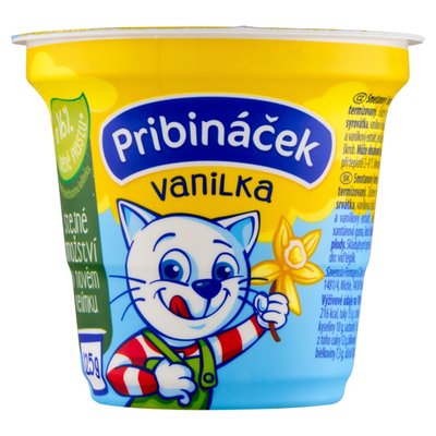 Obrázek Pribináček Vanilka 125g
