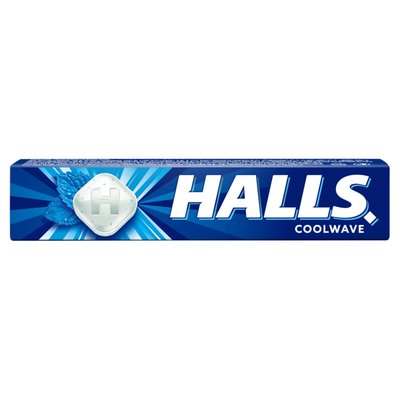 Obrázek Halls bonbóny COOLWAVE mentol a eukalyptus 33,5g