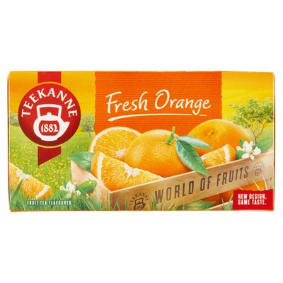 Obrázek Teekanne World of Fruits Fresh Orange ovocno-bylinný čaj 20 x 2,25g (45g)