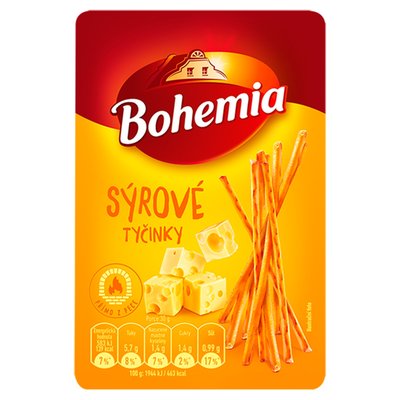 Obrázek BOHEMIA Z PECE SYROVE TYCINKY 85G