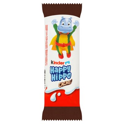 Obrázek Kinder Happy Hippo Cacao oplatka s mléčnou a kakaovou náplní 20,7g