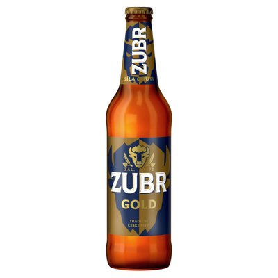 Obrázek Zubr Gold světlé výčepní pivo 0,5l