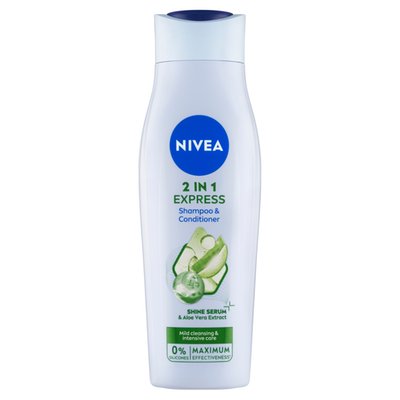 Obrázek Nivea 2in1 Express Šampon a kondicionér 250ml