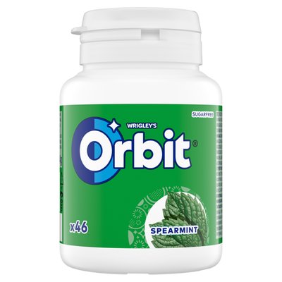 Obrázek Wrigley's Orbit Spearmint 46 ks 64g
