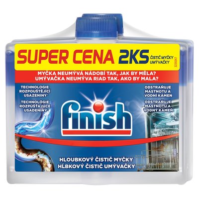 Obrázek Finish čistič myčky - Fresh DUO 250ml