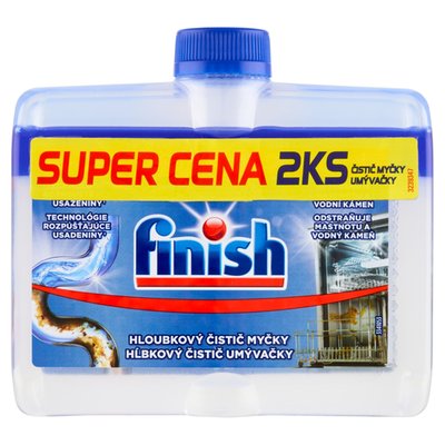 Obrázek Finish Fresh hloubkový čistič myčky 2 x 250ml
