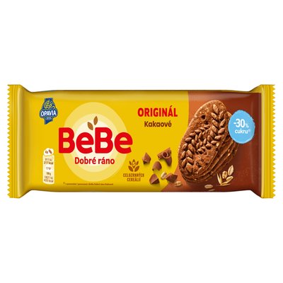 Obrázek Opavia sušenky kakaové BeBe Dobré Ráno -30% cukru 50g