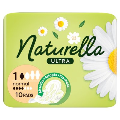 Obrázek Naturella Ultra Normal Velikost 1 Vložky S Křidélky 10 ks