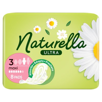 Obrázek Naturella Ultra Maxi Velikost 3 Vložky S Křidélky 8 ks