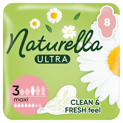 Obrázek Naturella Ultra, Velikost Maxi, Vložky S Křidélky, 8