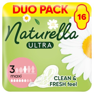 Obrázek Naturella Ultra, Velikost Maxi, Vložky S Křidélky, 16