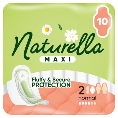 Obrázek Naturella Classic, Velikost 2 Normal, Vložky, S Křidélka, 10