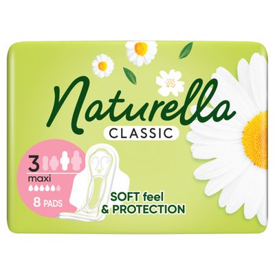 Obrázek Naturella Classic, Velikost 3 Maxi, Vložky, S Křidélka, 8