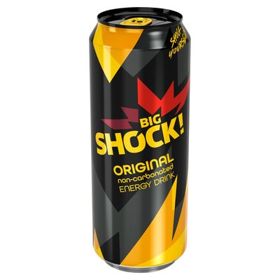 Obrázek Big Shock! Original energetický nápoj nesycený 500ml