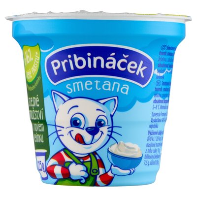 Obrázek Pribináček Smetana 125g