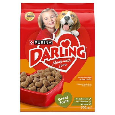 Obrázek DARLING granule pro psy drůbeží 500g