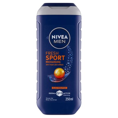 Obrázek Nivea Men Fresh Sport 5 v 1 Sprchový gel 250ml